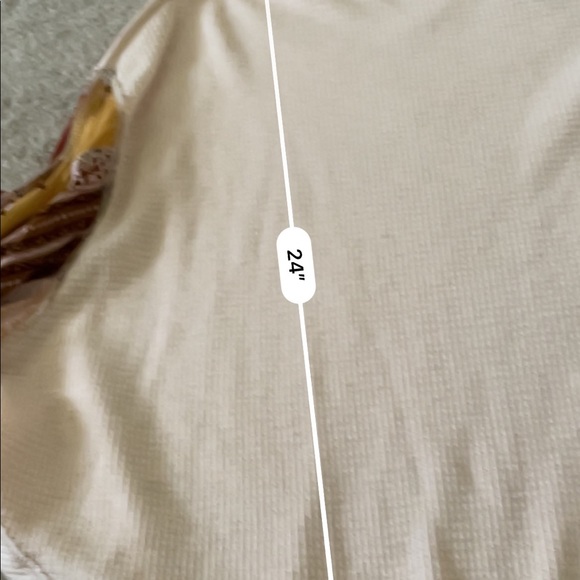 Free people blossom thermal waffle knit top - Picture 6 of 6